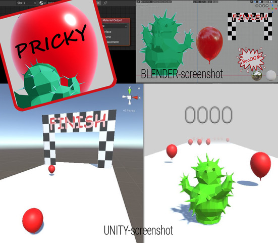 Pricky! Game Design – ein 3D-Game Design-Workshop (4-tägig) mit der Video/3D-Künstlerin Lieve Vanderschaeve
