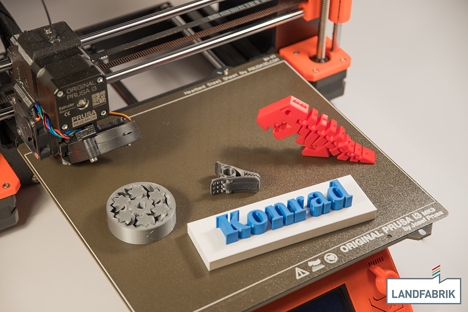 Landfabrik 3D - Von der Idee zum 3D-Druck